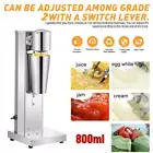 Milkshake Maker Electric Milkshake Mixer Frothing Machine Stainless Steel 800ml