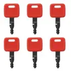 10Pcs Red Key Keys Excavator Accessories for Hitachi Key For Excavator
