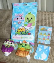 LIL EP #26 & LIL LEAF #25 BEANBAGS Kittens vs Gherkins Cats vs Pickles & Blanket
