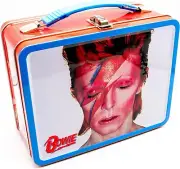 AQUARIUS David Bowie Aladdin Sane Fun Box - Sturdy Tin Storage with White