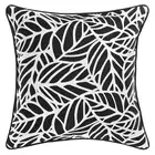 Tulum Ash Outdoor Cushion Cover with Piping Trim