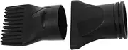 Hair Dryer Nozzle Attachment 2 Pack Flat Comb Nozzles Salon Styling Tool Universal Hair Dryer Fit