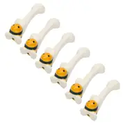 6PK Urban Bee Hanging Spoon Cutlery Ceramic Kitchen Utensil 12cm Yellow/Black