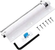 KALLORY 1Pc Heavy Duty Automatic Door Closer Hydraulic Spring Closer for Home Smooth Closing Mechanism Converts Hinged Doors to Self Closing Easy Installation