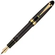 Pilot Custom 823 Fountain Pen FKK3MRPTBM Medium Nib Transparent Black 14K Gold