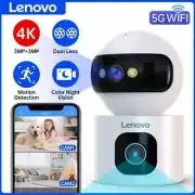 5G WiFi Dual Lens Dual Screen Camera Auto Tracking Video Surveillance Camera New