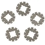 5 Pcs Oscillating Saw Blades Adapters Circular Saw Blades Star Lock Adapter Universal Quick Release Adapters OIS Adapter As Shown