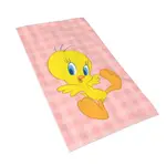 DISNEYS TWEETY BIRD TOWEL 27.5X15.7 英寸超細纖維毛巾中性柔軟吸水毛巾