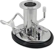 304 stainless steel Cornelius Keg Lid with 1.5" Tri-clamp Ferrule,NEW Corny Beer Keg Lid 60PSI PRV Food Grade Dry Hopper