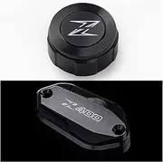 LCCDZ Compatible with Kawasaki NINJA400 Z400 Ninja 400 Z400 2018-2020 2021 2022 Motorcycle Front and Rear Brake Fuel Tank Cover Accessories (Color : Z400 Black, Size : As Shown)