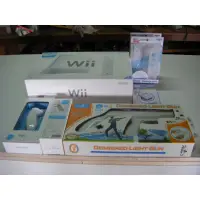 在飛比找蝦皮購物優惠-Wii台灣機 Sports遊戲片 1組把手 射擊槍 記憶卡
