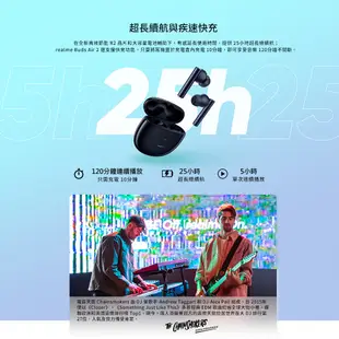 realme Buds Air2 主動抗噪TWS藍牙耳機 廠商直送