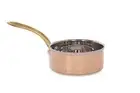 Pure Copper & Steel Saucepan Small FRYPAN Fry PAN TAPELI PATILA TADKA Pan