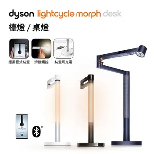Dyson戴森 Solarcycle Morph 檯燈/桌燈(送電動牙刷)白色