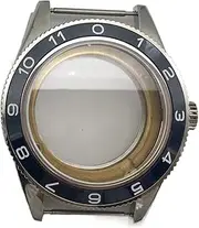 MGAVATPNPY 41MM Literal Case Ceramic Ring Case For 8215 8200 2813 NH35A NH36 Watch Case Movement watch case