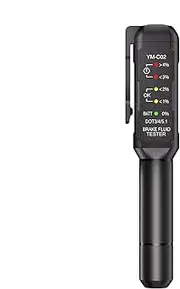 Brake Fluid Moisture Tester - Brake Diagnostic Testing Tool Hydraulic Fluid Liquid Tester with Alarm - Compact Oil Moisture Analyzer Oil Moisture Tester for Brake Fluid
