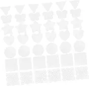 GRADENEVE 70pcs Cross Stitch Plastic Canvas Sheets Embroidery Mesh Canvas Plastic Mesh Sheets for Sewing