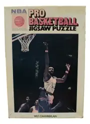 1971 Wilt Chamberlain NBA Players Association Pro Basketball Puzzle