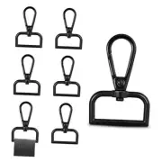 1 Inch Metal Swivel Snap Hooks, 6 Pack Lobster Claw Clasps for Keychains Purse