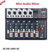 Professional Mini Audio Mixer With USB Broadcast DJ Sound System USB Mixer