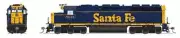 Broadway Limited HO 7930 EMD SD45, ATSF 5615, BOOKEND SCHEME, PARAGON4 SOUND/DC/
