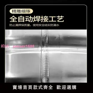 洗澡臥式不銹鋼水箱家用304食品級加厚水塔儲水桶樓頂水塔儲水罐