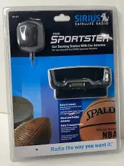 Sirius Satellite Radio Sportster Car Docking Station W/ Antenna SP-C1 NEW SEALED