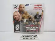 WWE Battle Pack Series 60 Goldberg vs Stone Cold Steve Austin, 2019 Mattel