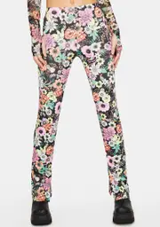 [AFRM] Noir Garden Irena Flare Pants