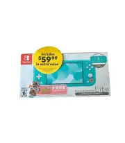 Limited Edition Animal Crossing Nintendo Switch Lite Console - New - US Version