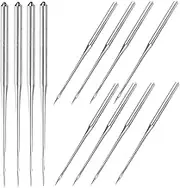 JEWEDECO 100pcs Household Sewing Needles Durable Metal Needles for Sewing Machine Accessories