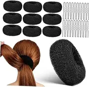 FOMIYES 1 Set Hair Bun Maker Kit Donut Buns Shaped Clips Durable Accessories for Easy Elegant Hairstyles for Women Versatile Hair Styling