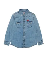 Diesel Kids Ceko Denim Shirt 8Y,12,6Y,16Y,4Y,6,14Y,12Y,10Y medium blue