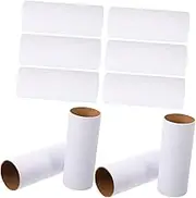 SEWACC Round Paper Tube Craft Rolls 10pcs Cardboard Tubes for Drawing Painting