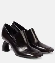 [Dries Van Noten] Dries Van Noten Leather loafer pumps AU 7 brown