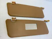 Pair of Palomino Colored Sun Visors with Clips Fits R107