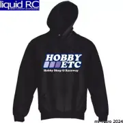 Hobby Etcetera M1111 Hoodie Adult Pull Over Medium Black