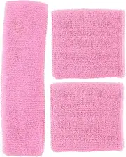 [JUMPLAWN] Sweat Absorbent Headband Wristband for Fitness Comfortable Sports Accessories for Yoga Running Basketball Football for Men Women