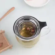 Silver Tea Drain with Handle Tea Separator High Quality Tea Filter