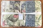 Pottery Barn~Island Lanai Patchwork KING Quilt~NEW