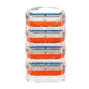 Men's Shaver blade for Original Gillette Fusion 5 Manual Razor Head Cassettes 4