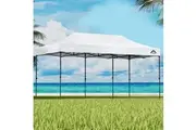 Instahut Gazebo Pop Up Marquee 3x6m Folding Tent Wedding Outdoor Camping Canopy Gazebos Shade White