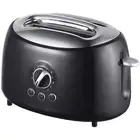 BRENTWOOD TS-270BK Cool-Touch 2-Slice Retro Toaster with Extra-Wide Slots (Bl...