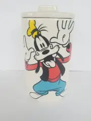 Disney Goofy Up Close Large Ceramic Canister Kitchen Decor NEW