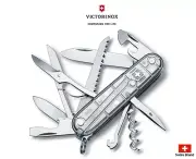 Victorinox Swiss Army Knife 91mm Huntsman SilverTech 15 Functions Tool 1.3713.T7