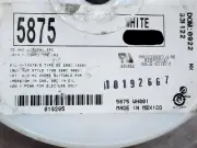 Alpha Wire 5875 #22awg M16878/5 EE Silver (SPC) PTFE 200C Hook-Up White /10ft