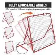 Portable Soccer Rebounder Net Adjustable Kickback Training Aid for Kids and