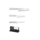 Cutlery 3-Piece Cook's, Cook's Utility, and Super Parer Knives with Quick Edg...