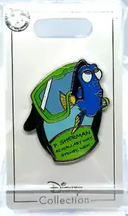 Disney Finding Nemo Dory with Goggles P. Sherman OE Pin