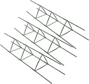 BESPORTBLE 3 Sets Garden Plant Trellis Climbing Frame for Potted Plants Support Rack for Vegetables Roses for Lawn Patio Courtyard Use